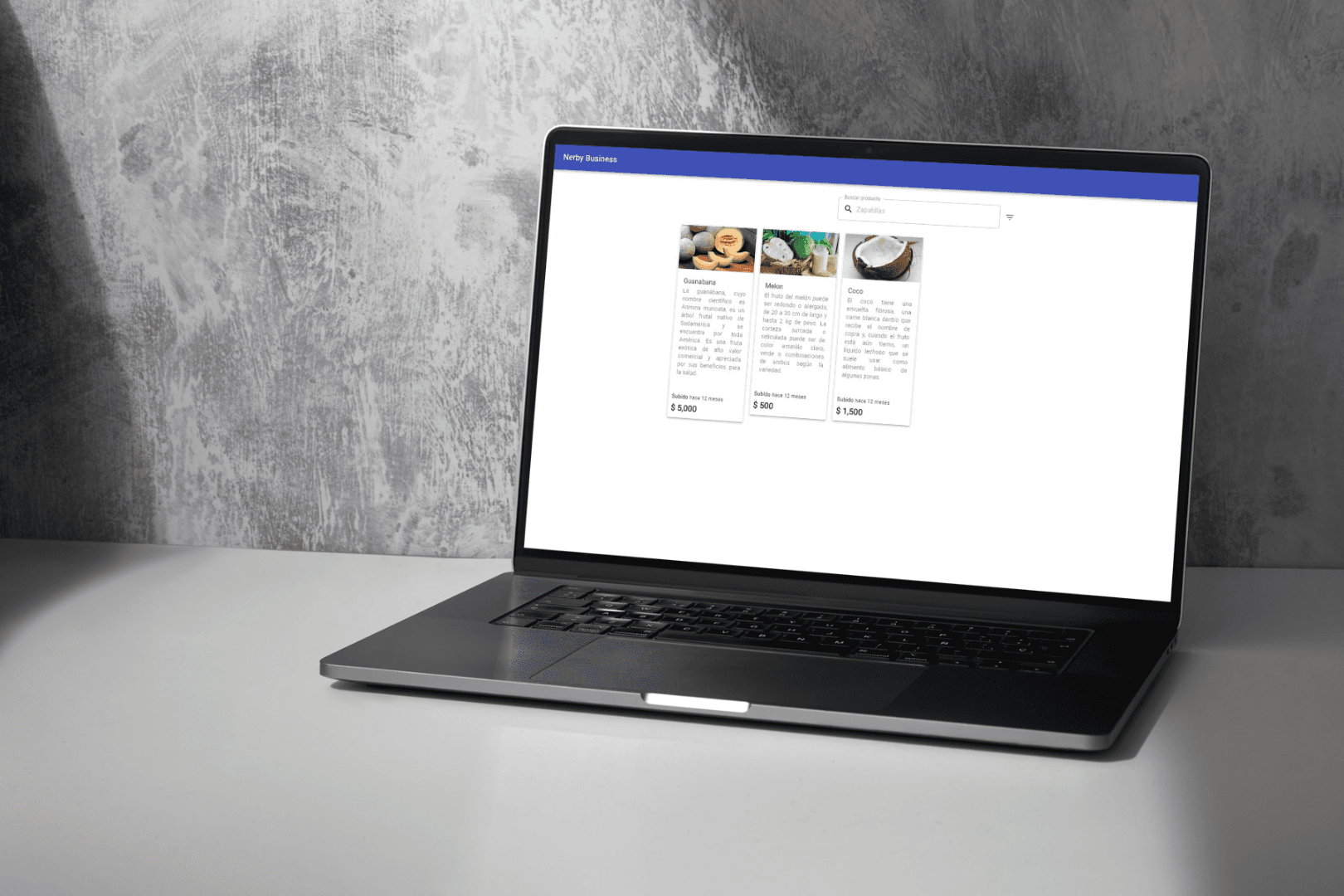 Screenshot of project 1